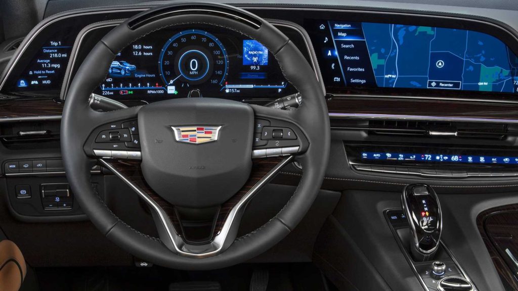 Cadillac Lyriq Infotainment HUGE Display 2