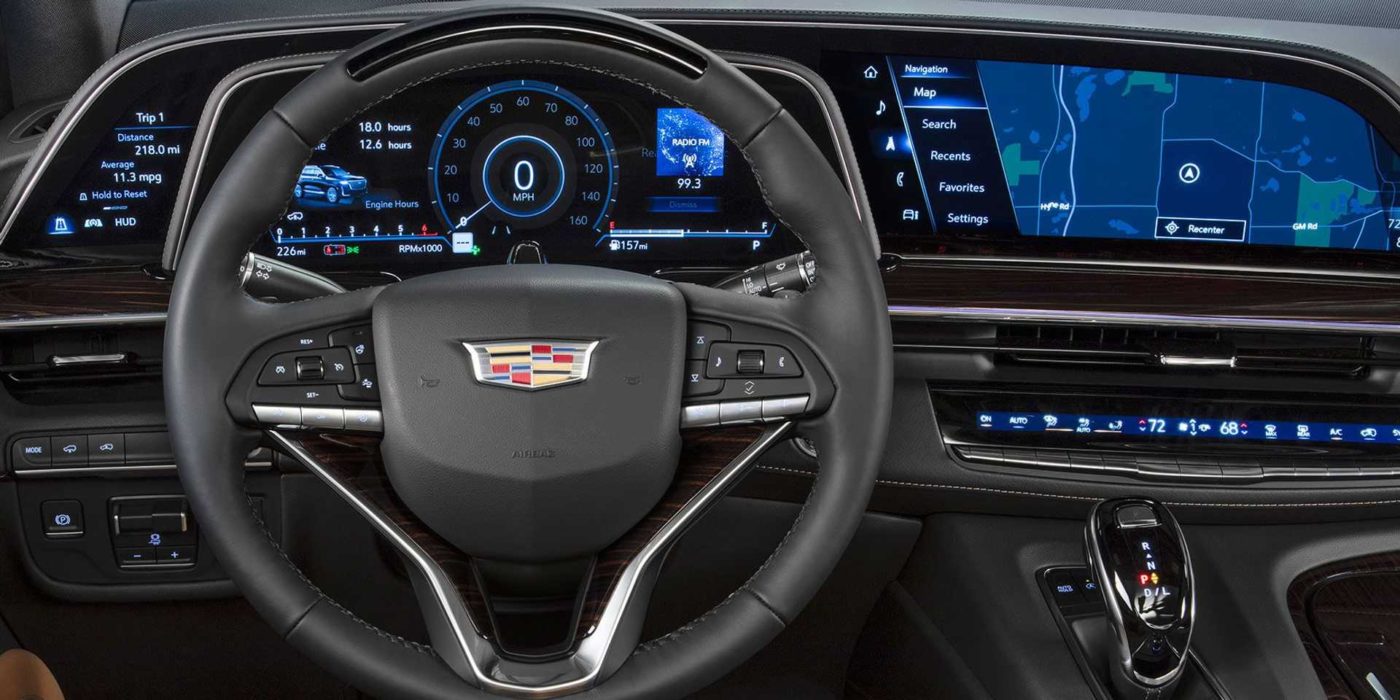 Cadillac Lyriq EV Infotainment HUGE Display