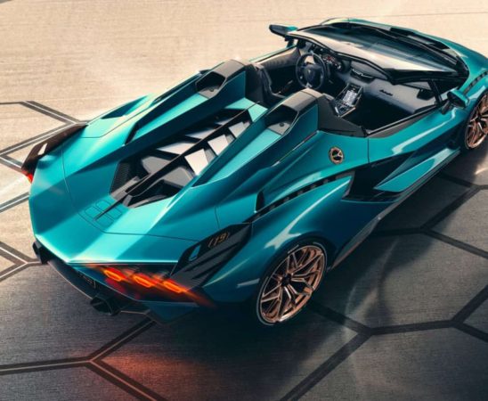 New 819 hp convertible from Lamborghini