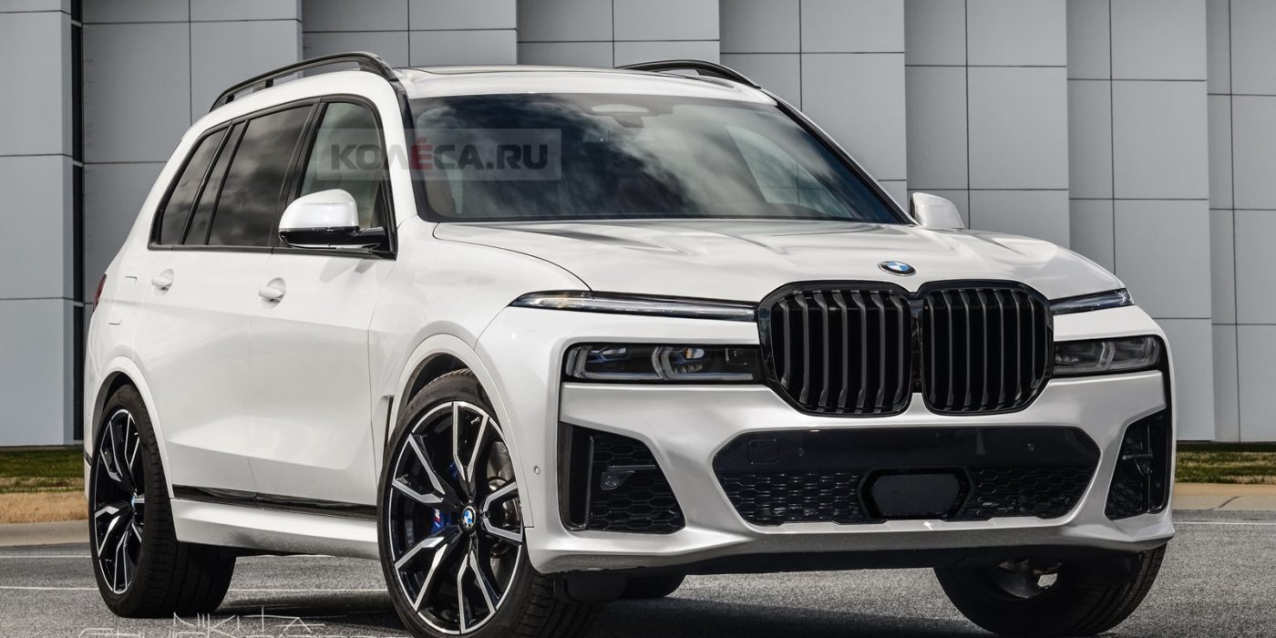 2022 BMW X7 Facelift Rendering