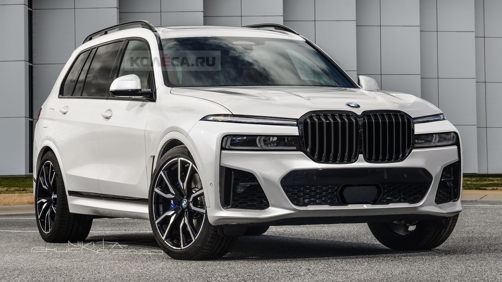 2022 BMW X7 Facelift Rendering